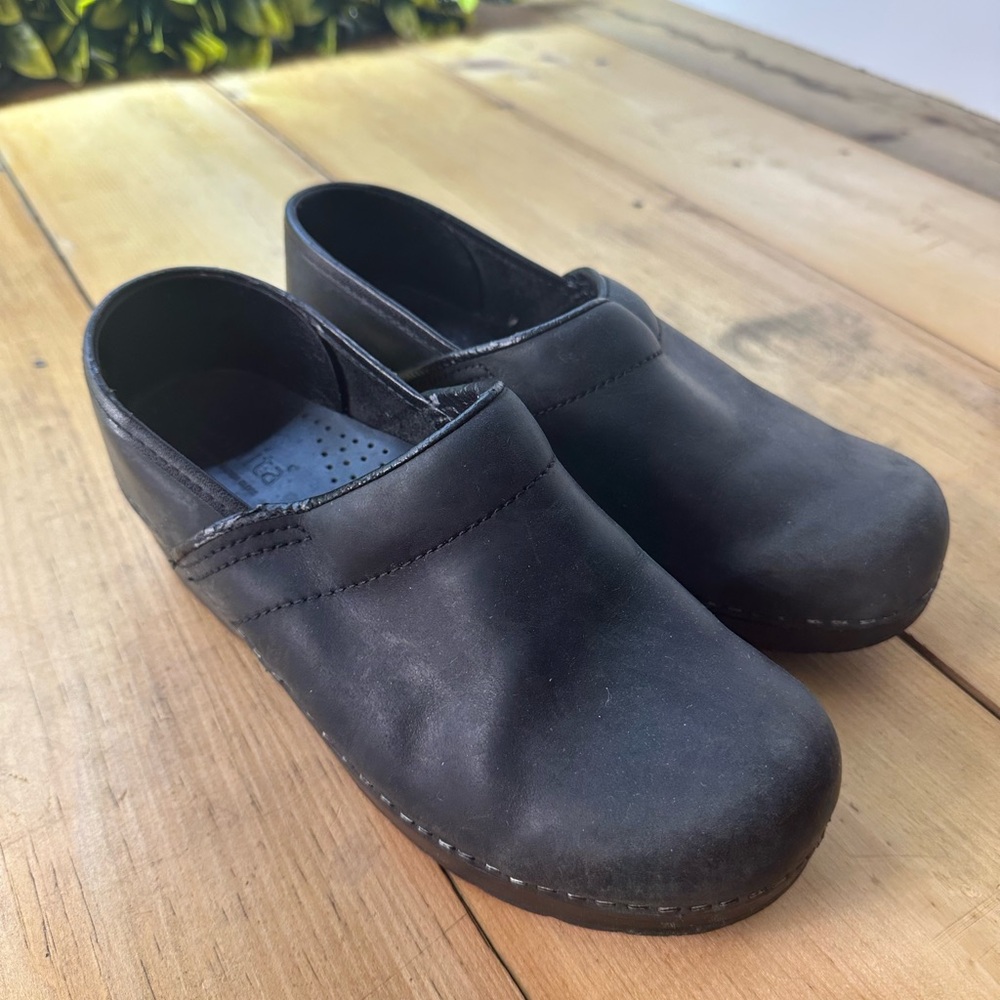 Sanita Professional Slip On Comfort Work Clogs Black Size 39